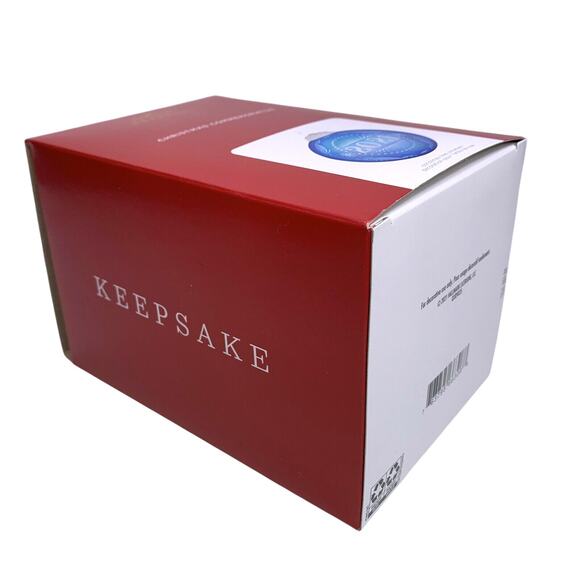 Hallmark Keepsake CHRISTMAS COMMEMORATIVE Glass Ball 2021‎ Blue NIB - Picture 6 of 7